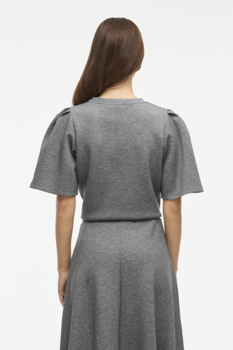 Vila vireflect o-neck 2/4 top/dfs